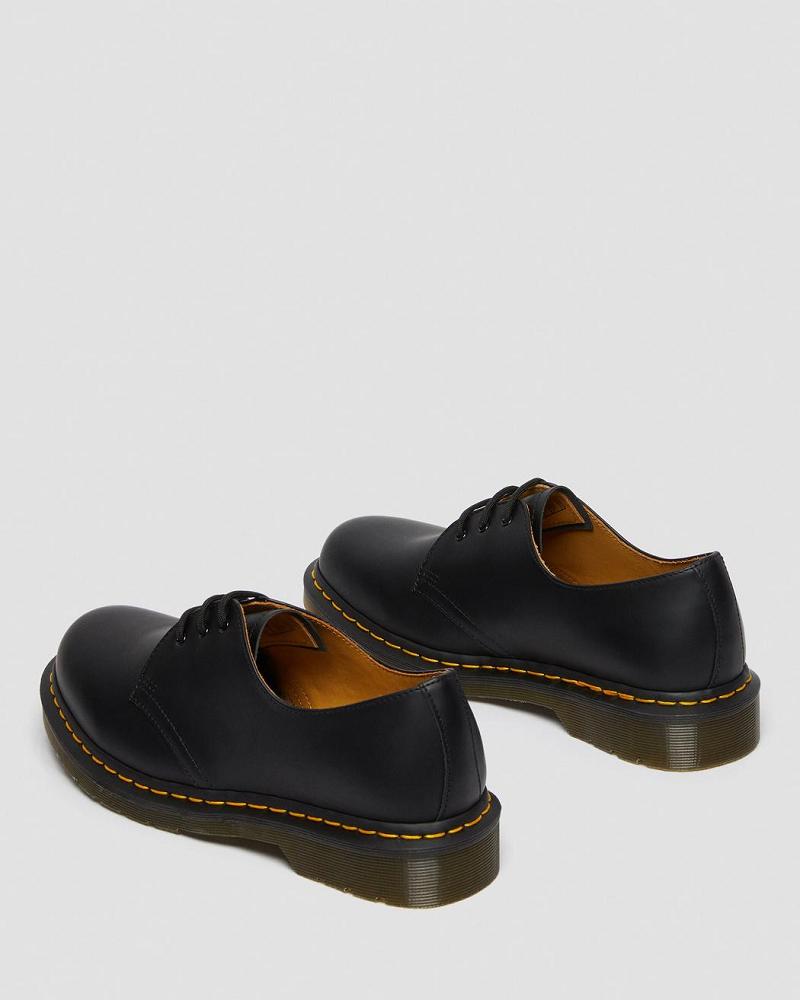 Dr Martens 1461 Smooth Læder Oxford Sko Dame Sort | DK 372TCE